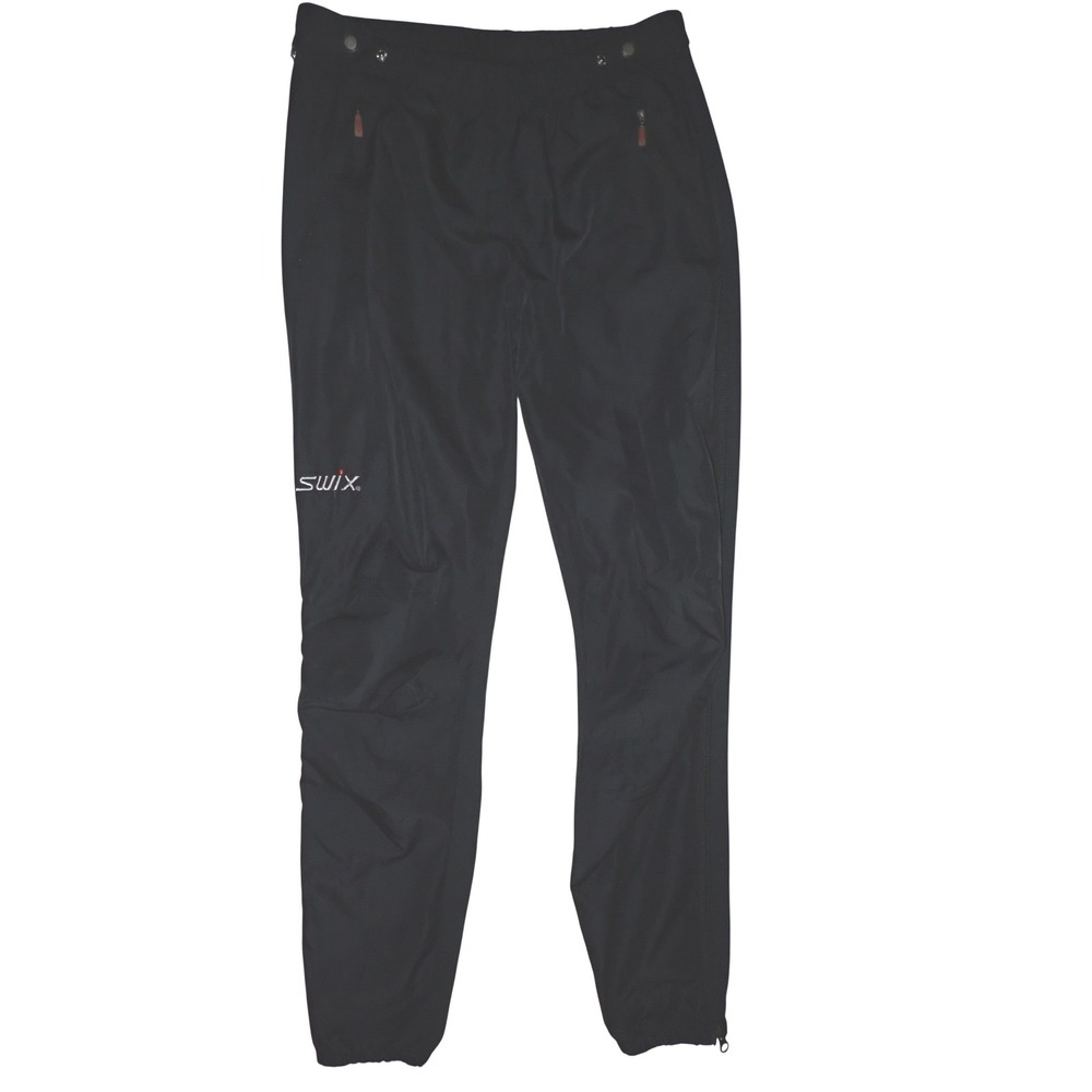 Swix Womens Black Cross Country Ski Nordic Wind Pants Size M